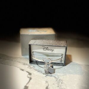 Disney Minnie Charm Bangle Bracelet -